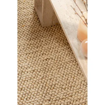 Ullmatte Bubble Kvadrat - 300 x 300 cm, natur - Tekstiler & tepper - Teppe & matte - Moderne matte - Ullteppe