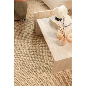 Ullmatte Bubble Kvadrat - 300 x 300 cm, natur - Tekstiler & tepper - Teppe & matte - Moderne matte - Ullteppe