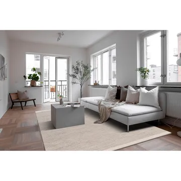 Ullmatte Gotti - 140x200 cm, Krem - Tekstiler & tepper - Teppe & matte - Moderne matte - Ullteppe