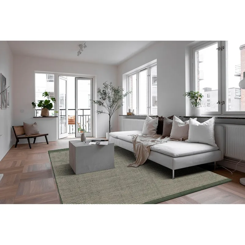 Ullmatte Gotti - 140x200 cm, Smaragdgrønn - Tekstiler & tepper - Teppe & matte - Moderne matte - Ullteppe