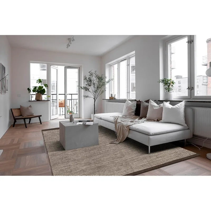 Ullmatte Gotti, 160x230 cm, Grå