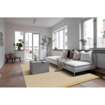 Ullmatte Gotti - 160x230 cm, Gul - Tekstiler & tepper - Teppe & matte - Moderne matte - Ullteppe