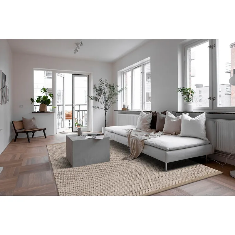 Ullmatte Gotti - 200x300 cm, Natur - Tekstiler & tepper - Teppe & matte - Moderne matte - Ullteppe