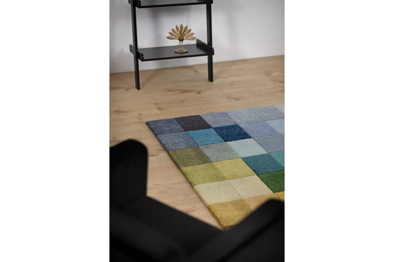 Ullmatte Insignia Cube 240x340 cm - Flerfarget - Ullteppe - Store tepper