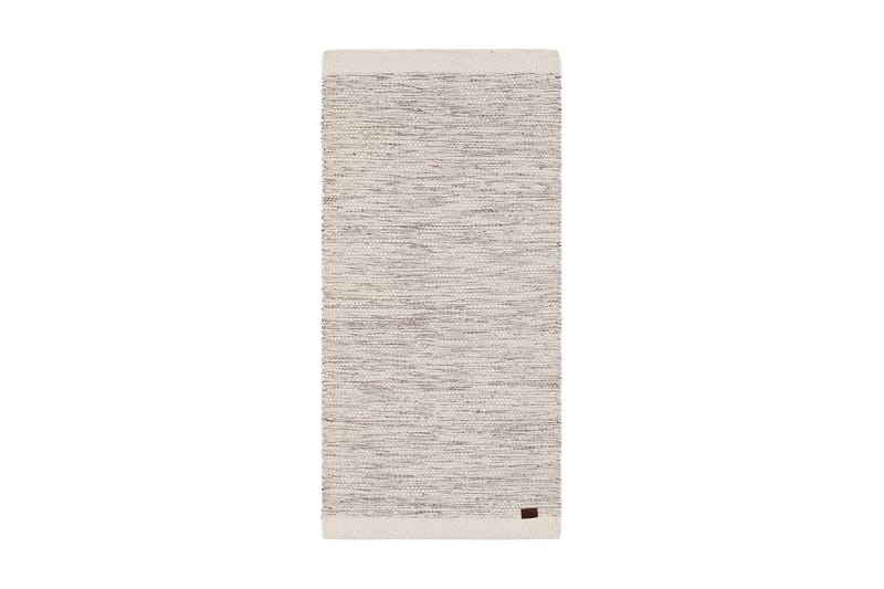 Ullmatte Tofta 75x230 cm - Kremhvit - Ullteppe