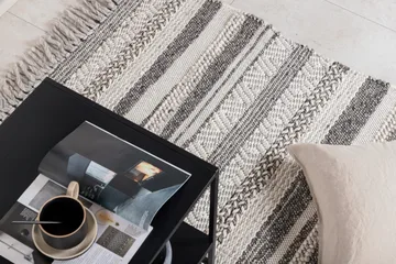 Alwar Ullteppe 170x240 cm - Mørkegrå - Tekstiler & tepper - Teppe & matte - Moderne matte - Ullteppe