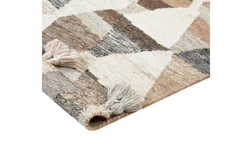 Ullteppe Argavand 160x230 cm - Beige - Tekstiler & tepper - Teppe & matte - Moderne matte - Ullteppe