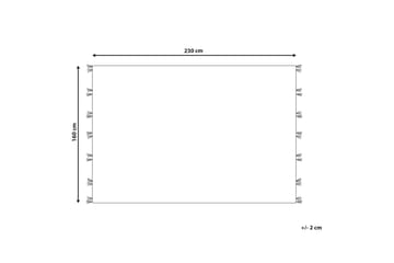 Ullteppe Argavand 160x230 cm - Beige - Tekstiler & tepper - Teppe & matte - Moderne matte - Ullteppe