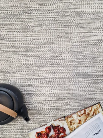 Birka Ullmatte 200x300 - Sølv - Tekstiler & tepper - Teppe & matte - Moderne matte - Ullteppe