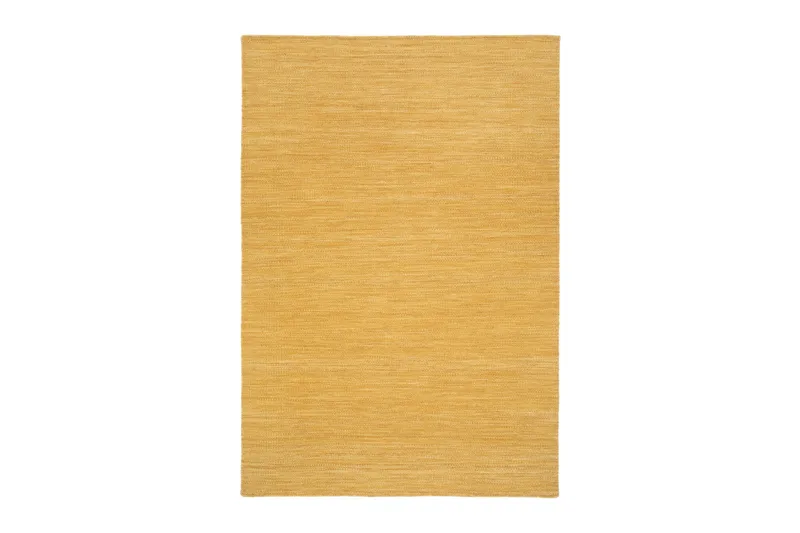 Birka Ullmatte Rektangulær 240x340 cm - Okkergul - Tekstiler & tepper - Teppe & matte - Moderne matte - Ullteppe
