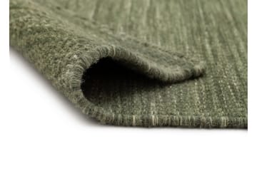 Birka Ullmatte Rektangulær 75x150 cm - Fløyelsgrønn - Tekstiler & tepper - Teppe & matte - Moderne matte - Ullteppe