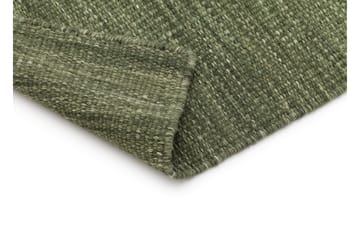 Birka Ullmatte Rektangulær 75x150 cm - Fløyelsgrønn - Tekstiler & tepper - Teppe & matte - Moderne matte - Ullteppe