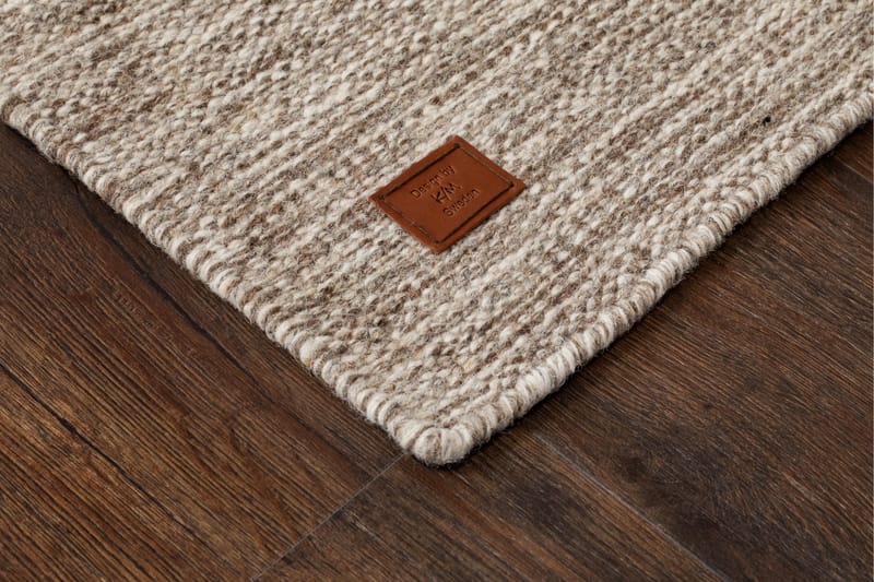 Birka Ullmatte Rektangulær 75x150 cm - Mørklin - Tekstiler & tepper - Teppe & matte - Moderne matte - Ullteppe