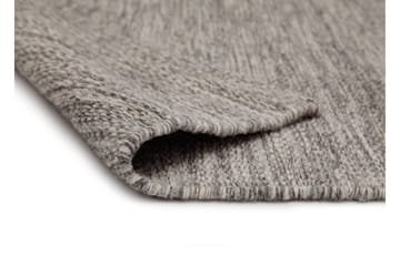 Birka Ullmatte Rektangulær 75x150 cm - Sølv - Tekstiler & tepper - Teppe & matte - Moderne matte - Ullteppe
