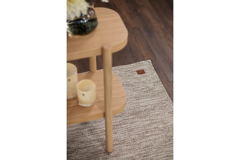 Birka Ullmatte Rektangulær 75x230 cm - Mørklin - Tekstiler & tepper - Teppe & matte - Moderne matte - Ullteppe