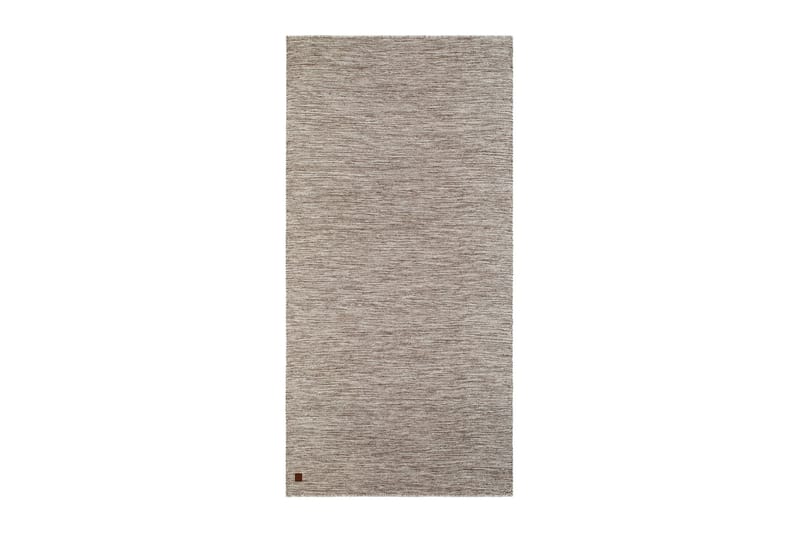 Birka Ullmatte Rektangulær 75x230 cm - Mørklin - Tekstiler & tepper - Teppe & matte - Moderne matte - Ullteppe
