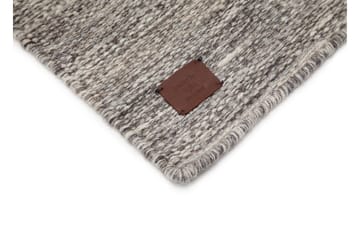 Birka Ullmatte Rektangulær 75x230 cm - Sølv - Tekstiler & tepper - Teppe & matte - Moderne matte - Ullteppe