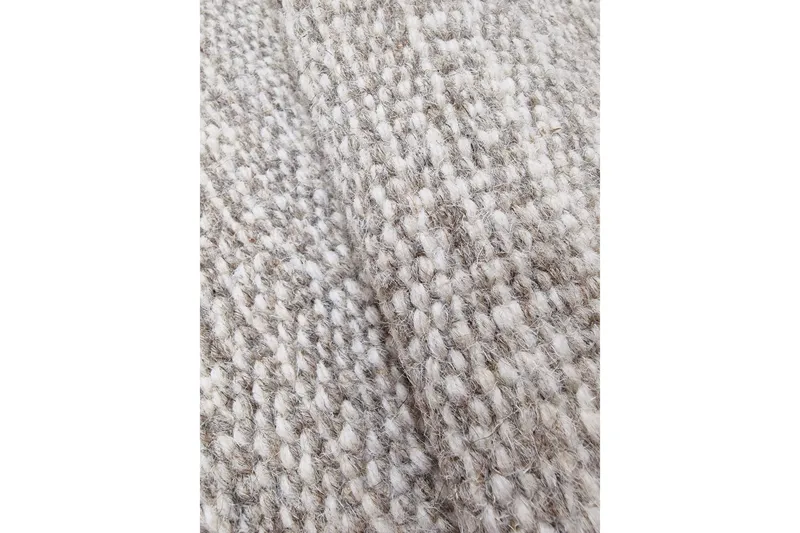 Birka Ullmatte Rund 120 - Lin - Tekstiler & tepper - Teppe & matte - Moderne matte - Ullteppe