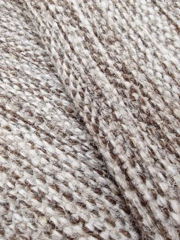 Birka Ullmatte Rund 160 cm - Mørk lin - Tekstiler & tepper - Teppe & matte - Moderne matte - Ullteppe