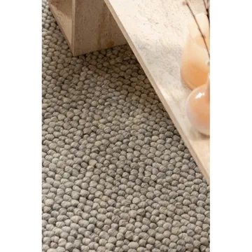 Ullteppe Bubble - 160 x 230 cm, grå - Tekstiler & tepper - Teppe & matte - Moderne matte - Ullteppe