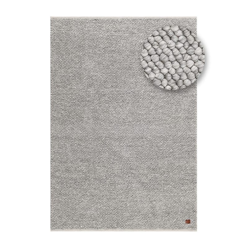 Ullteppe Bubble - 160x230 cm, Grå - Tekstiler & tepper - Teppe & matte - Moderne matte - Ullteppe