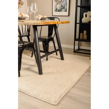 Ullteppe Bubble - 160x230 cm, Krem - Tekstiler & tepper - Teppe & matte - Moderne matte - Ullteppe