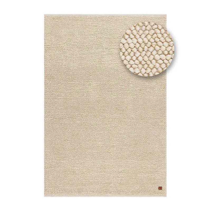 Ullteppe Bubble - 160x230 cm, Natur - Tekstiler & tepper - Teppe & matte - Moderne matte - Ullteppe