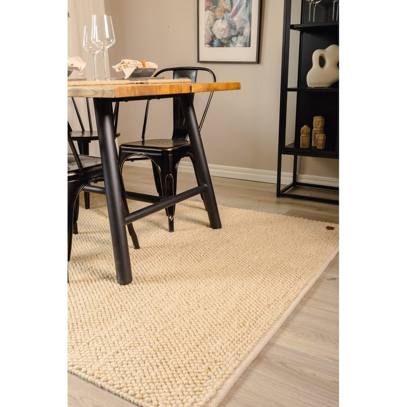 Ullteppe Bubble - 160x230 cm, Natur - Tekstiler & tepper - Teppe & matte - Moderne matte - Ullteppe