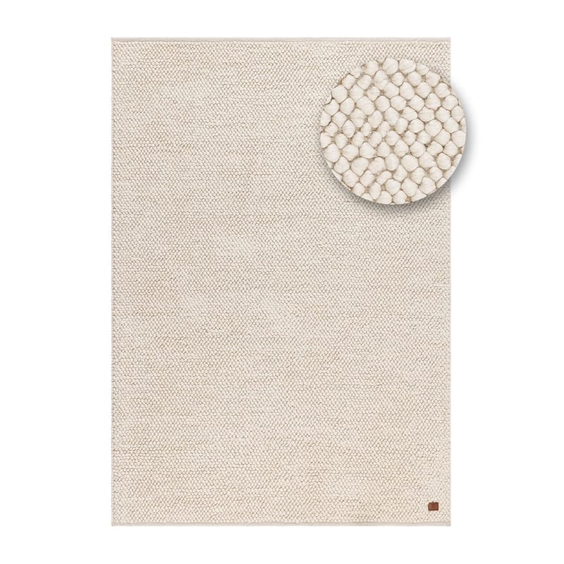 Ullteppe Bubble - 200x300 cm, Krem - Tekstiler & tepper - Teppe & matte - Moderne matte - Ullteppe