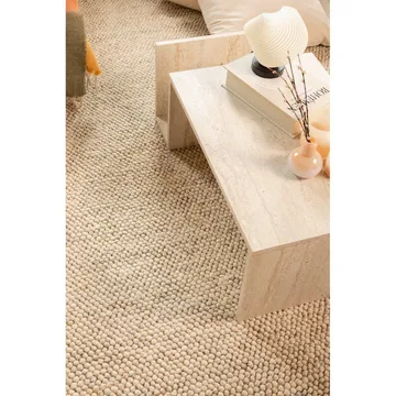 Ullteppe Bubble - 200x300 cm, Sand - Tekstiler & tepper - Teppe & matte - Moderne matte - Ullteppe