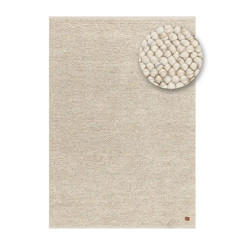 Ullteppe Bubble - 200x300 cm, Sand - Tekstiler & tepper - Teppe & matte - Moderne matte - Ullteppe