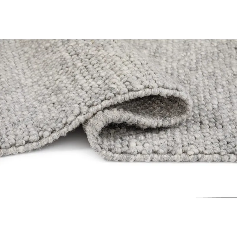 Ullteppe Bubble Kvadrat - 200x200 cm, Grå - Tekstiler & tepper - Teppe & matte - Moderne matte - Ullteppe