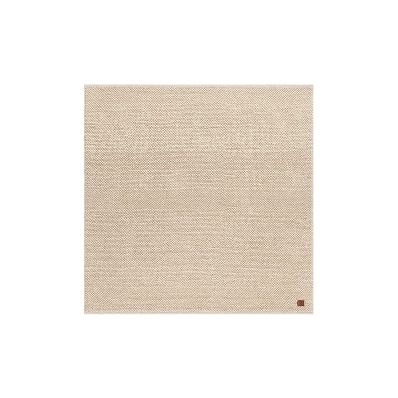 Ullteppe Bubble Kvadrat, 200x200 cm, Natur