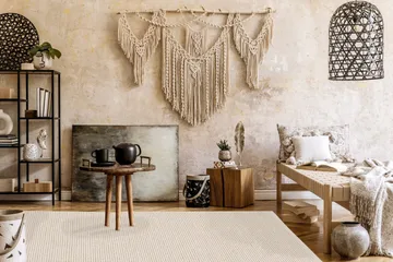 Dalarö Ullmatte 160x230 cm - Hvit - Tekstiler & tepper - Teppe & matte - Moderne matte - Ullteppe