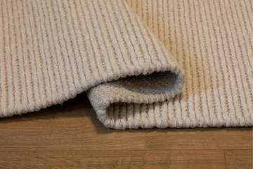 Dalarö Ullmatte 240 cm Rund - Hvit - Tekstiler & tepper - Teppe & matte - Moderne matte - Ullteppe