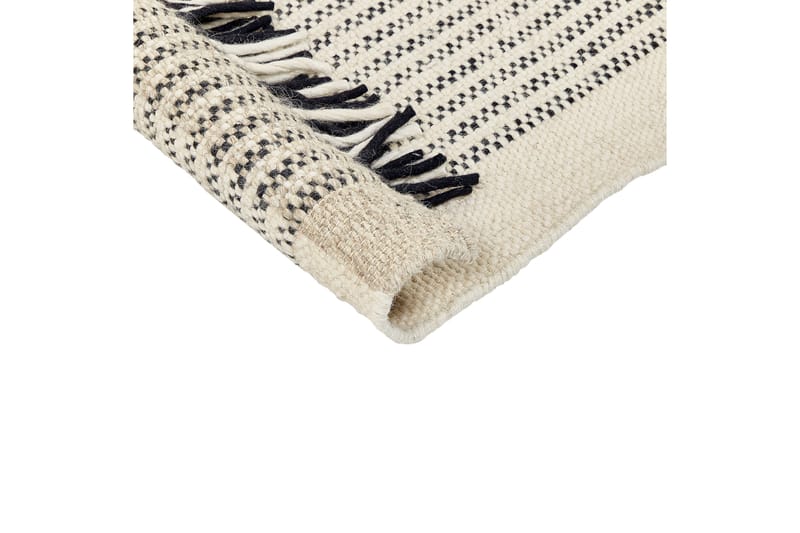 Ullteppe Divarli 80x150 cm - Beige - Tekstiler & tepper - Teppe & matte - Moderne matte - Ullteppe