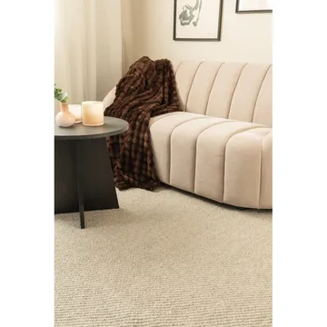 Ullteppe Ekeby Kvadrat - 200x200 cm, Grå - Tekstiler & tepper - Teppe & matte - Moderne matte - Ullteppe