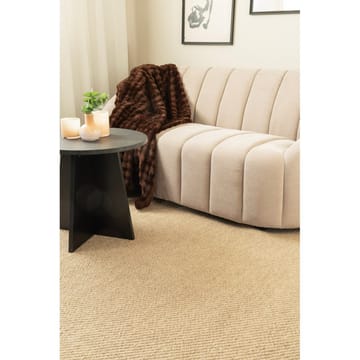 Ullteppe Ekeby Kvadrat - 200x200 cm, Lin - Tekstiler & tepper - Teppe & matte - Moderne matte - Ullteppe