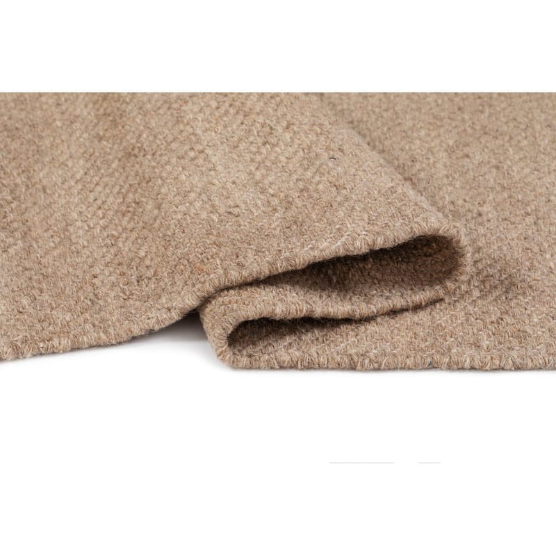 Ullteppe Ekeby Kvadrat - 200x200 cm, Lin - Tekstiler & tepper - Teppe & matte - Moderne matte - Ullteppe