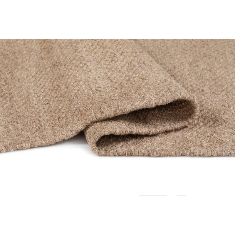 Ullteppe Ekeby Kvadrat - 200x200 cm, Lin - Tekstiler & tepper - Teppe & matte - Moderne matte - Ullteppe