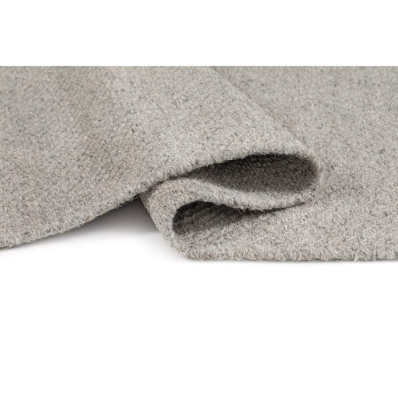 Ullteppe Ekeby Kvadrat - 240x240 cm, Grå - Tekstiler & tepper - Teppe & matte - Moderne matte - Ullteppe