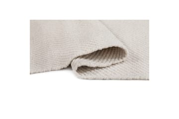 Ullteppe Ekeby Kvadrat - 240x240 cm, Hvit - Tekstiler & tepper - Teppe & matte - Moderne matte - Ullteppe