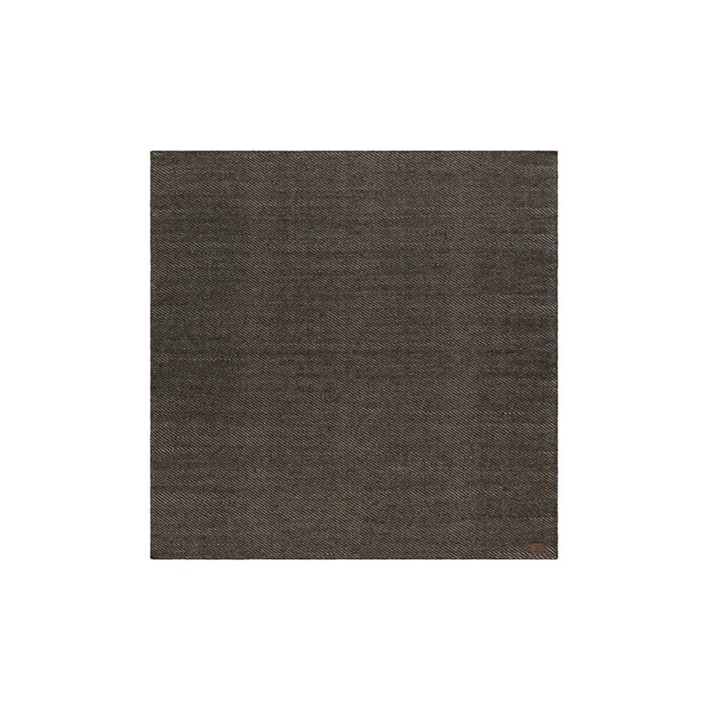 Ullteppe Ekeby Kvadrat, 240x240 cm, Taupe