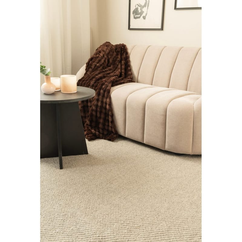 Ullteppe Ekeby Kvadrat - 280x280 cm, Grå - Tekstiler & tepper - Teppe & matte - Moderne matte - Ullteppe