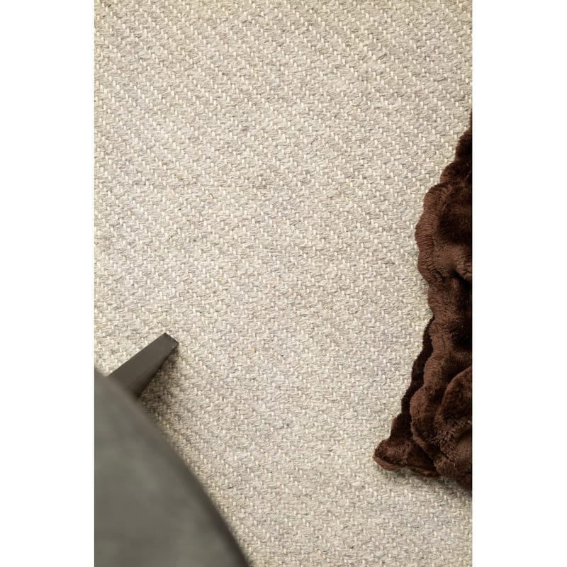 Ullteppe Ekeby Kvadrat - 280x280 cm, Grå - Tekstiler & tepper - Teppe & matte - Moderne matte - Ullteppe