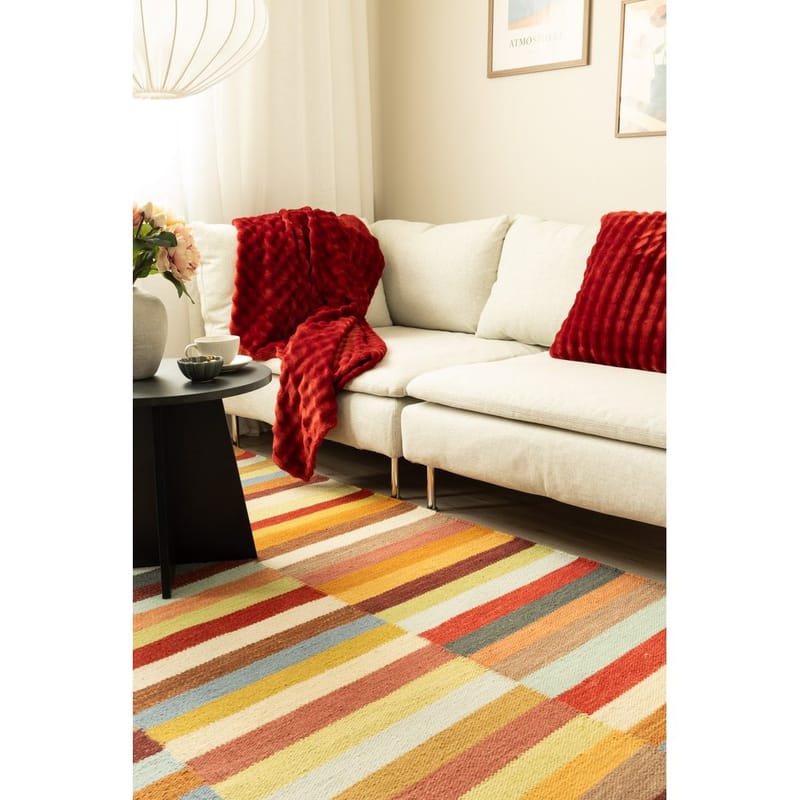 Ullteppe Electra murstein - 140x200 cm - Tekstiler & tepper - Teppe & matte - Moderne matte - Ullteppe