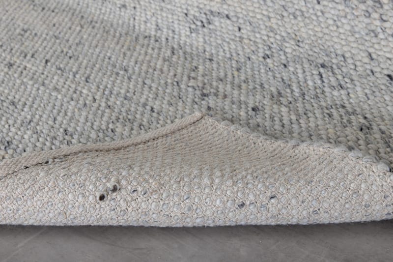 Ganga Ullmatte 200x300 - Hvit/Grå - Tekstiler & tepper - Teppe & matte - Moderne matte - Ullteppe