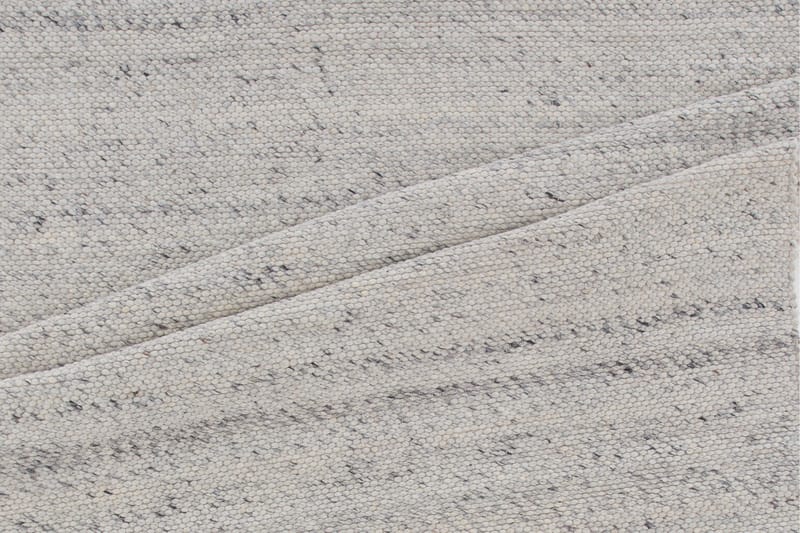 Ganga Ullmatte 200x300 - Hvit/Grå - Tekstiler & tepper - Teppe & matte - Moderne matte - Ullteppe