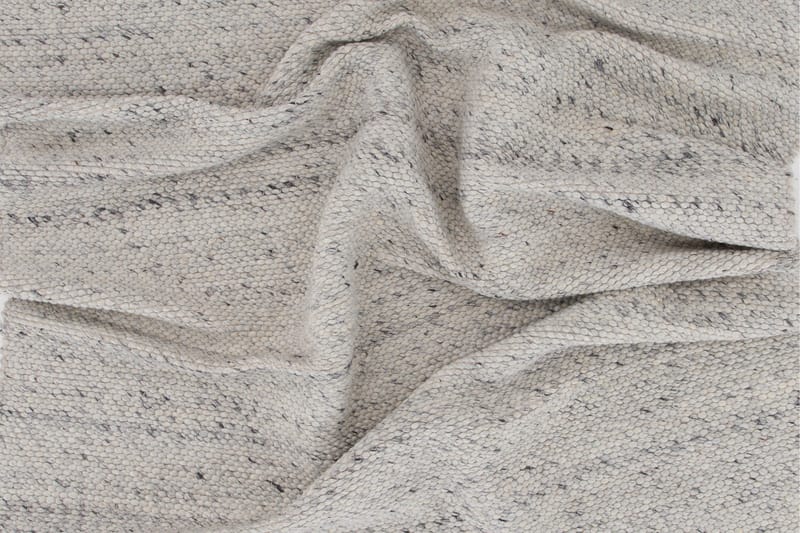 Ganga Ullmatte 200x300 - Hvit/Grå - Tekstiler & tepper - Teppe & matte - Moderne matte - Ullteppe