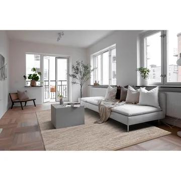 Ullteppe Gotti - 160x230 cm, Natur - Tekstiler & tepper - Teppe & matte - Moderne matte - Ullteppe